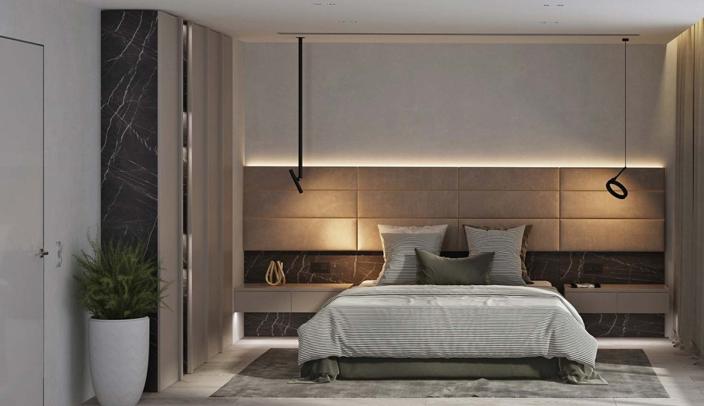 Трёхкомнатная, 90 м²